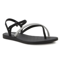 Ipanema Class Elegant Sandal - Black Silver