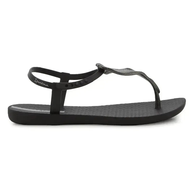Ipanema Class Floral Slingback Sandal - Black