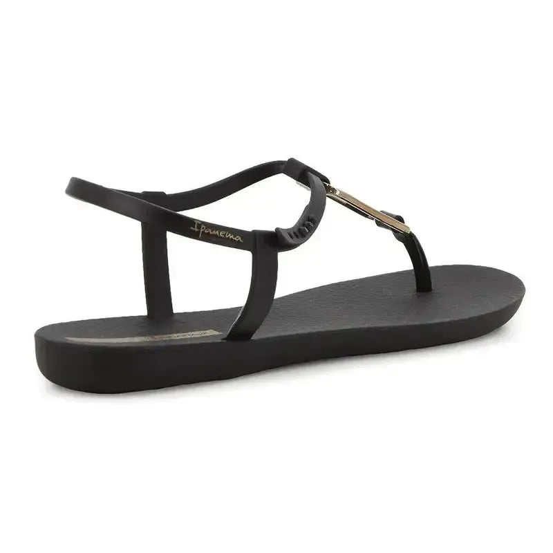 Ipanema Class Modern Slingback Sandal - Black Gold