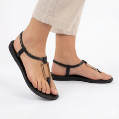 Ipanema Class Modern Slingback Sandal - Black Gold
