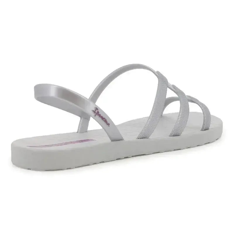 Ipanema Diversa Strappy Slingback Sandal - Grey Silver