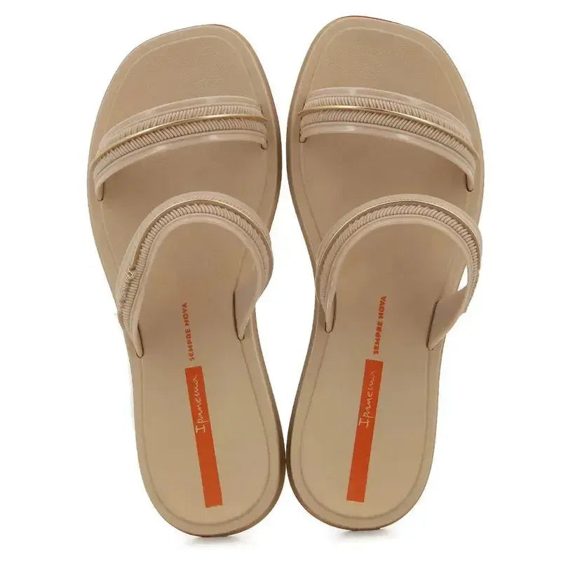 Ipanema Glow Slide - Beige Gold