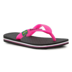 Ipanema Kids Oasis Brasil Thong Sandal - Black Pink