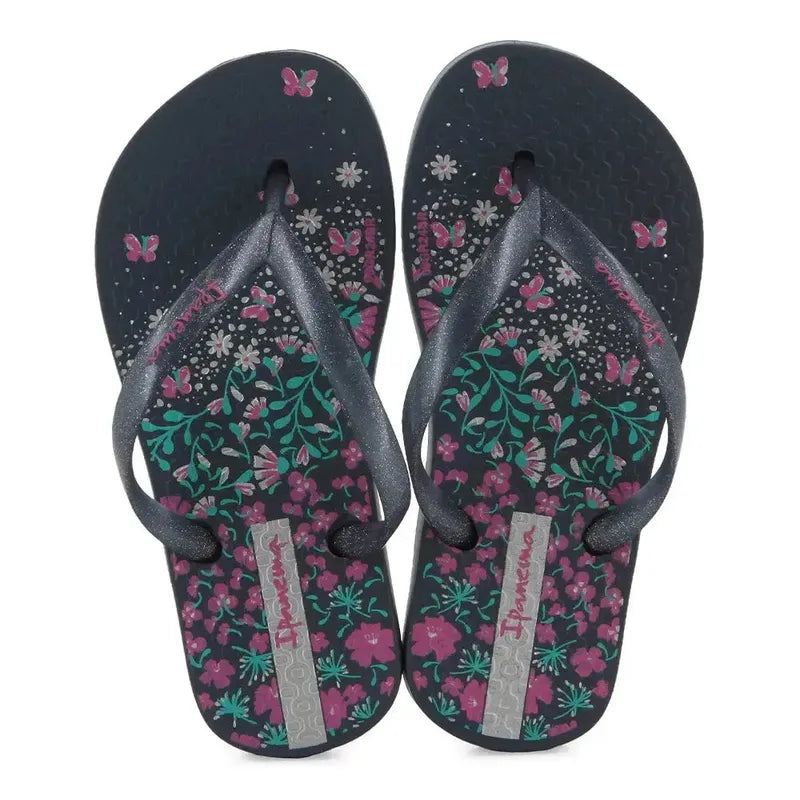 Ipanema Kids Oasis Thong Sandal - Blue Print