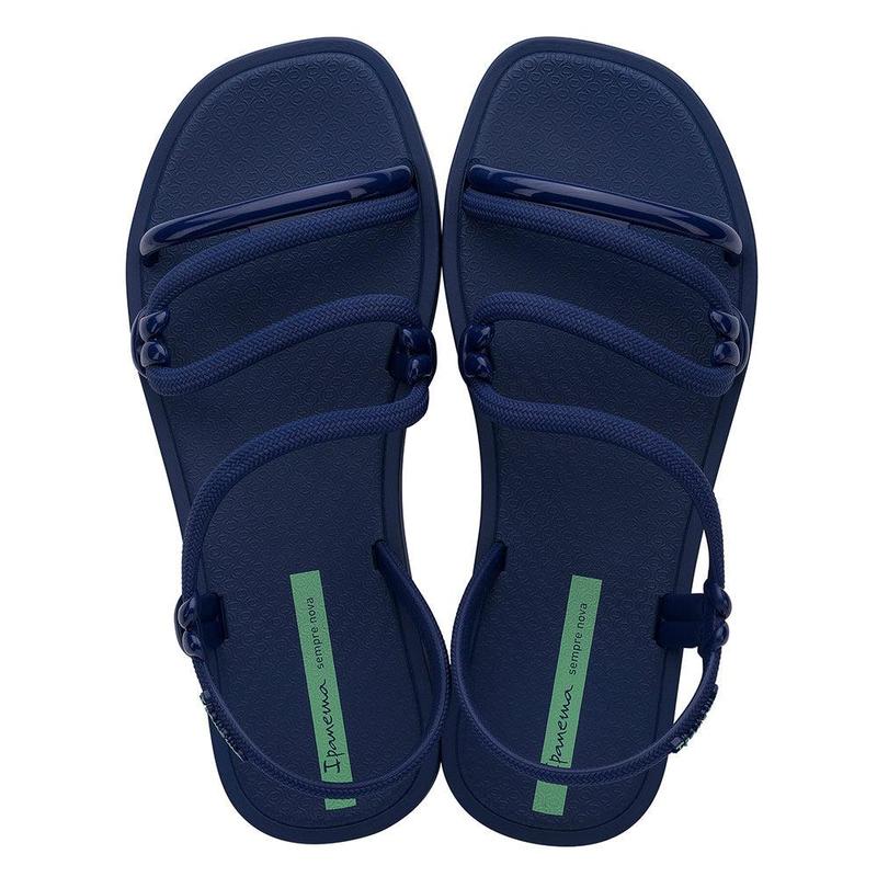 Ipanema Strappy Sandal With Back Strap - Navy-Ipanema-Buy shoes online