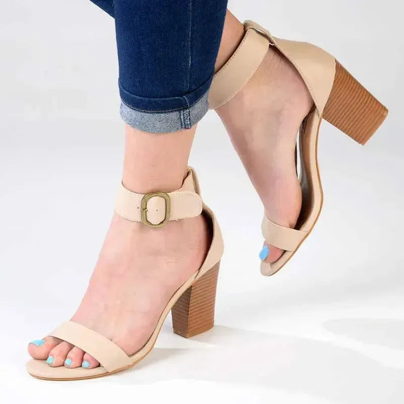 Madison Allan 4 Ankle Strap Sandal - Nude