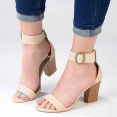 Madison Allan 4 Ankle Strap Sandal - Nude