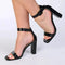 Madison Angelique Block Heel - Black Patent