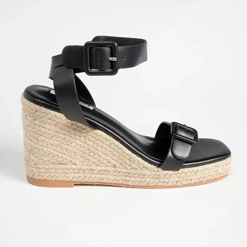 Madison Annabella Wedge - Black
