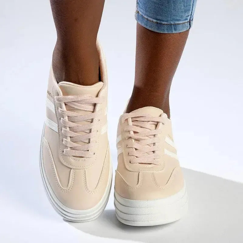 Madison Ashton Sneaker - Pink / White