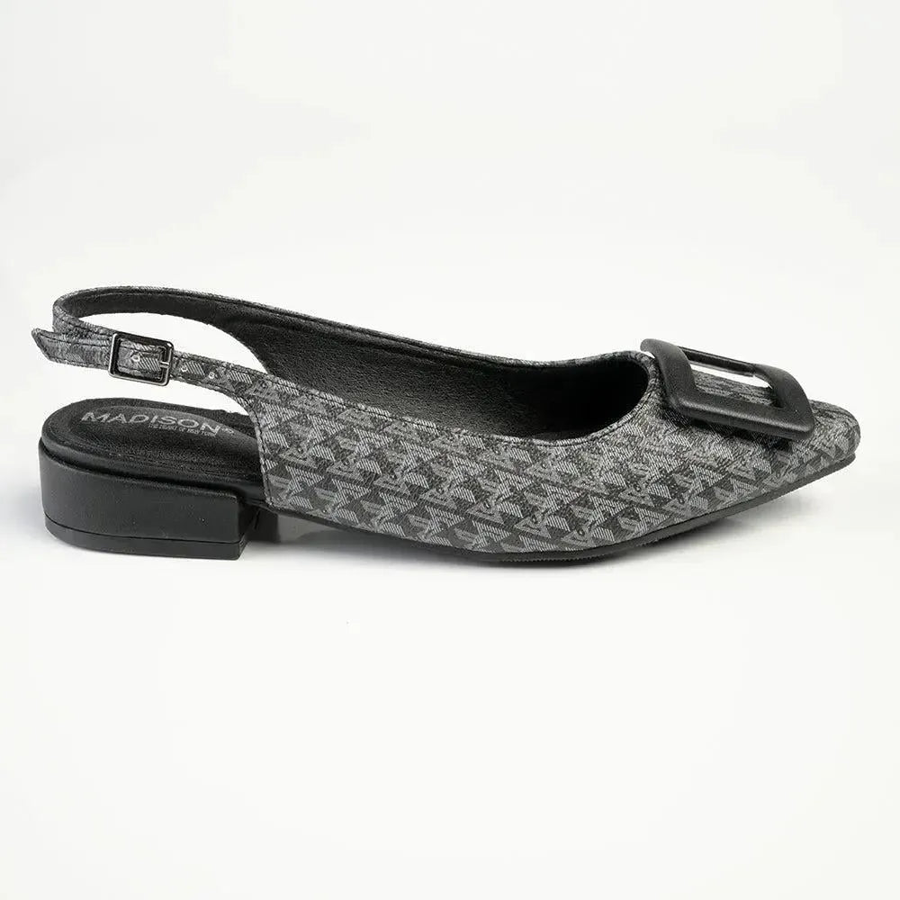 Madison Babette Flats - Black Multi