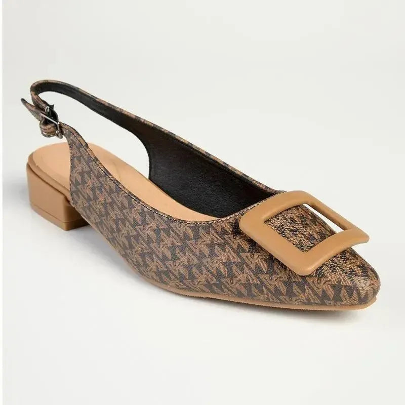 Madison Babette Flats - Chocolate Multi