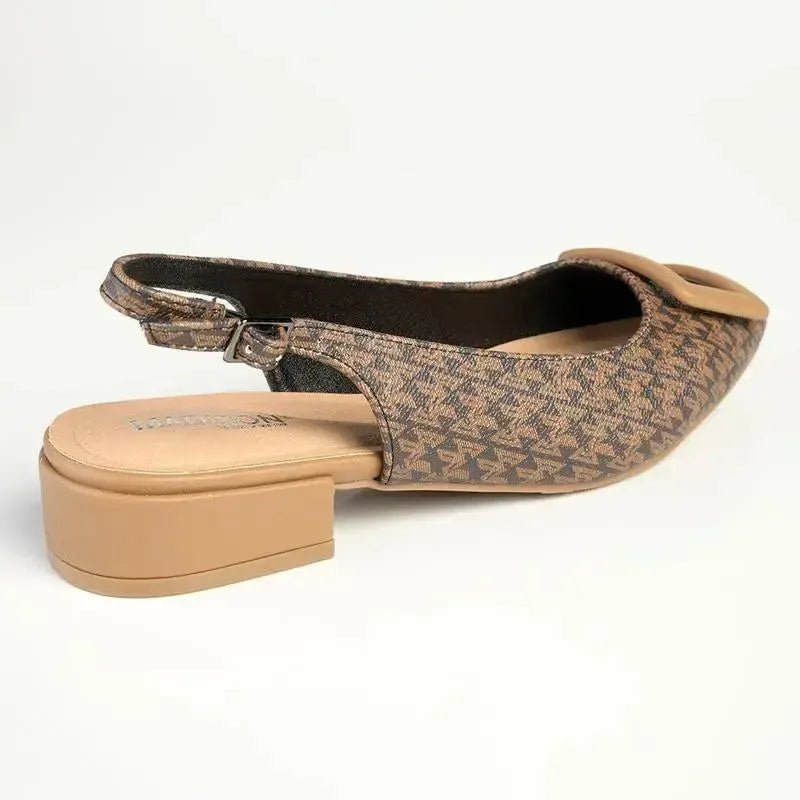 Madison Babette Flats - Chocolate Multi