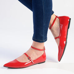 Madison Babs Pump - Red