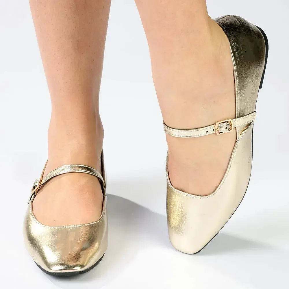 Madison Bambi Pump - Gold