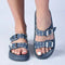 Madison Band Sandal - Petrol Blue