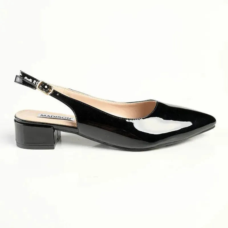 Madison Bellarose Court Sandal - Black