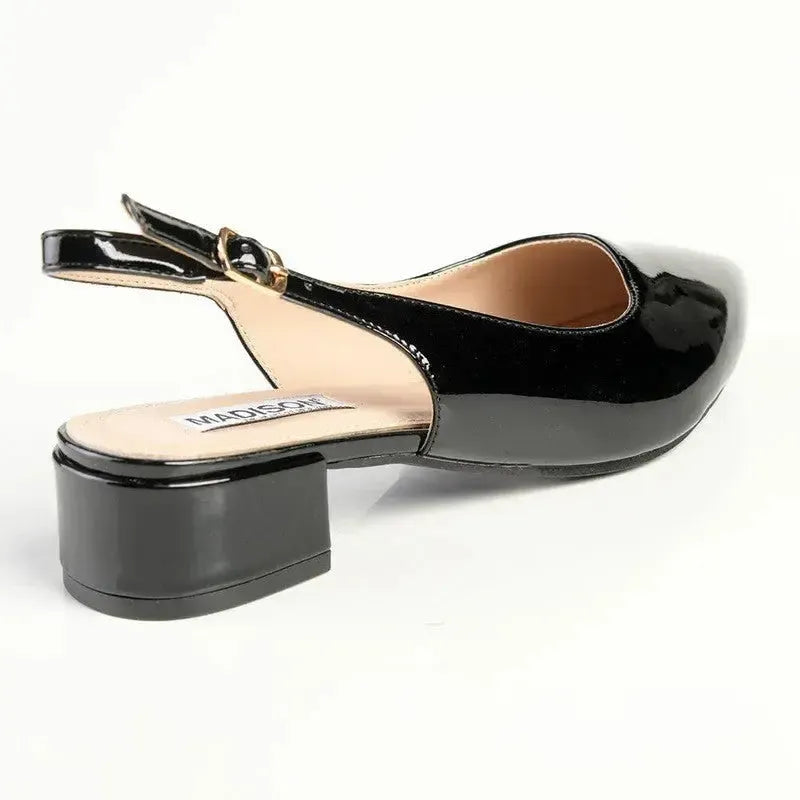 Madison Bellarose Court Sandal - Black