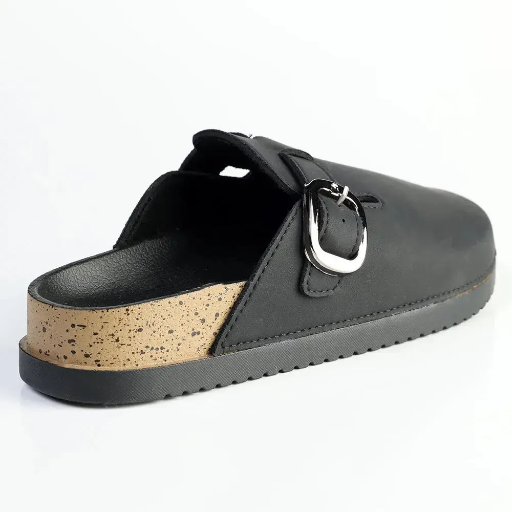 Madison Birk Mule - Black