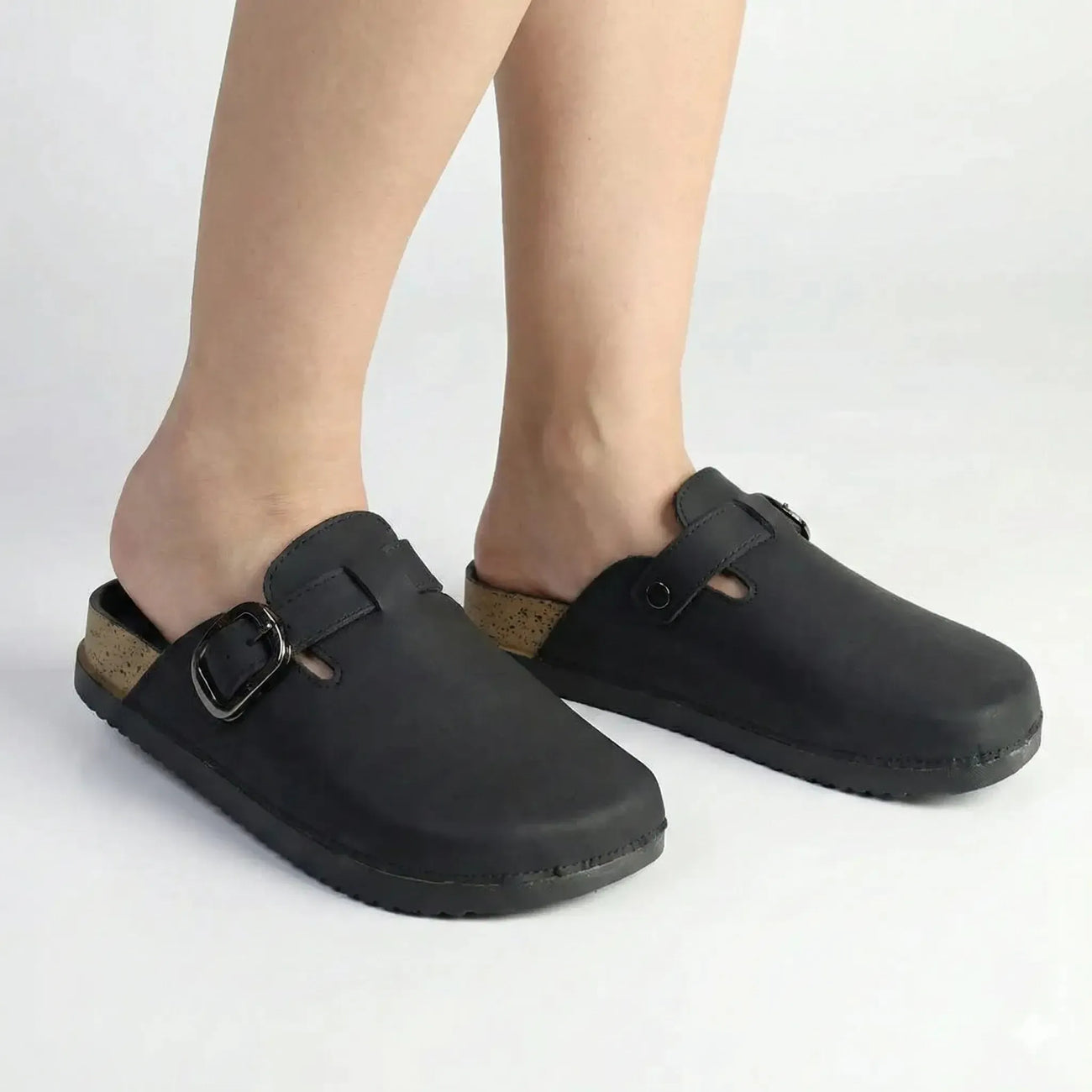 Madison Birk Mule - Black