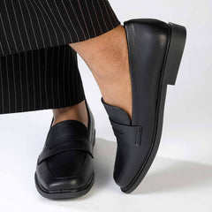 Madison Bliss 3 Loafer With Saddle - Black