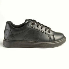 Madison Checkered Sneaker - Black/Mono