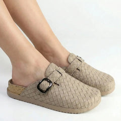 Madison Clog Mule - Taupe