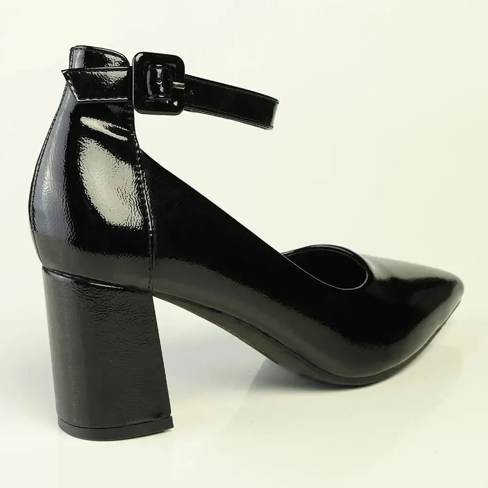 Madison Diana Court - Black Patent