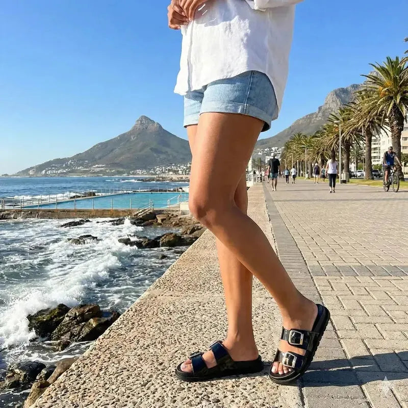 Madison Fashion Sandal - Black