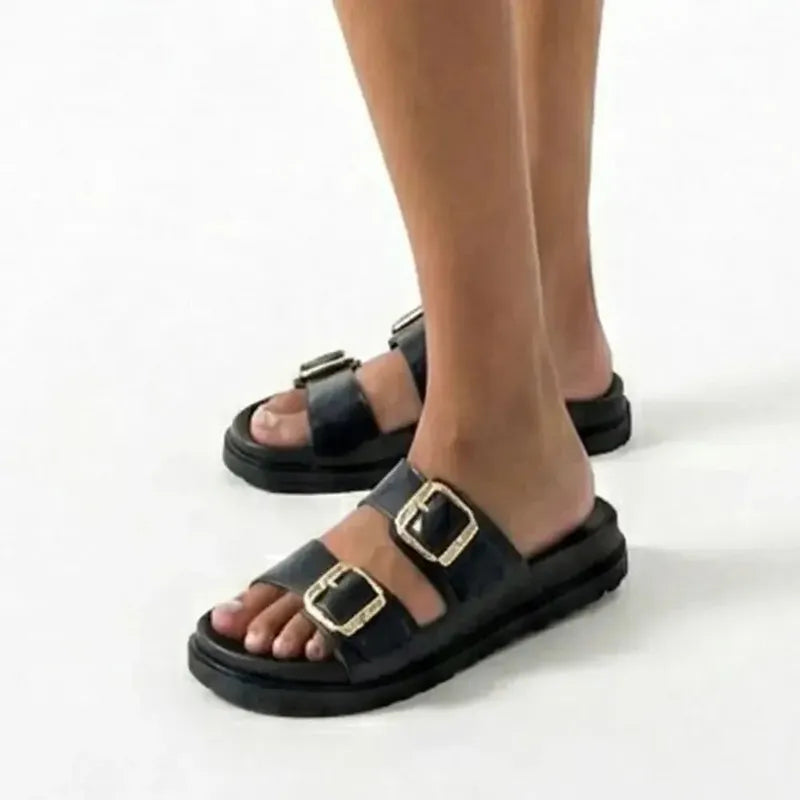 Madison Fashion Sandal - Black