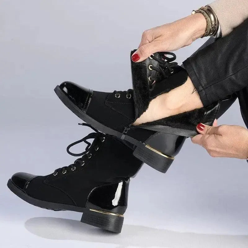 Madison Formal Short Boot - Black