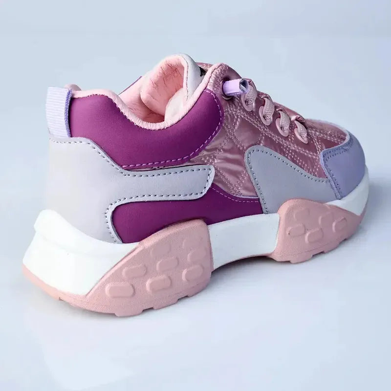Madison Girls Nylon Multi Sneaker - Purple Multi