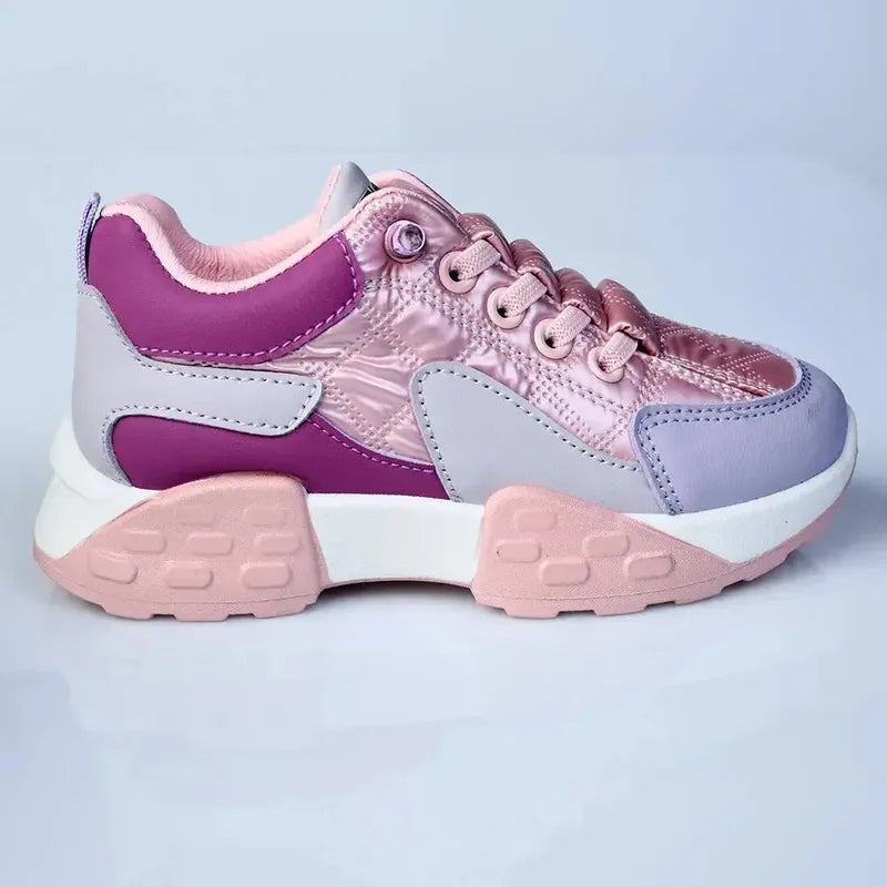Madison Girls Nylon Sneaker - Purple Multi