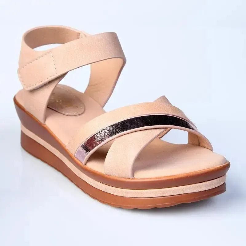 Madison Girls Wedge Sandal - Pink