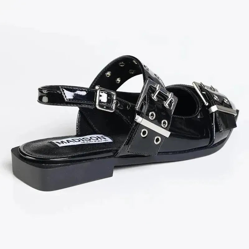 Madison Gwen Flats - Black