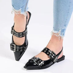 Madison Gwen Flats - Black