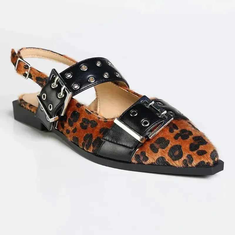 Madison Gwen Flats - Leopard
