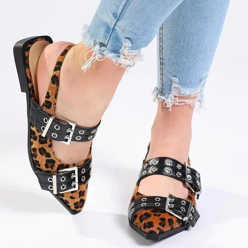 Madison Gwen Flats - Leopard