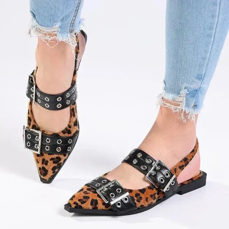 Madison Gwen Flats - Leopard