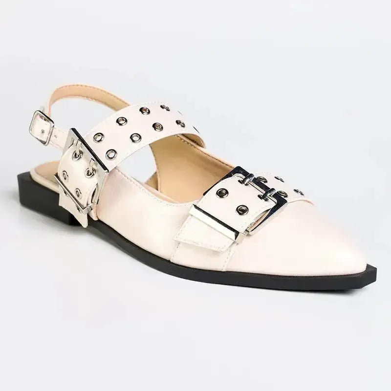 Madison Gwen Flats - Nude