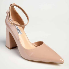 Madison India Block Heel - Nude