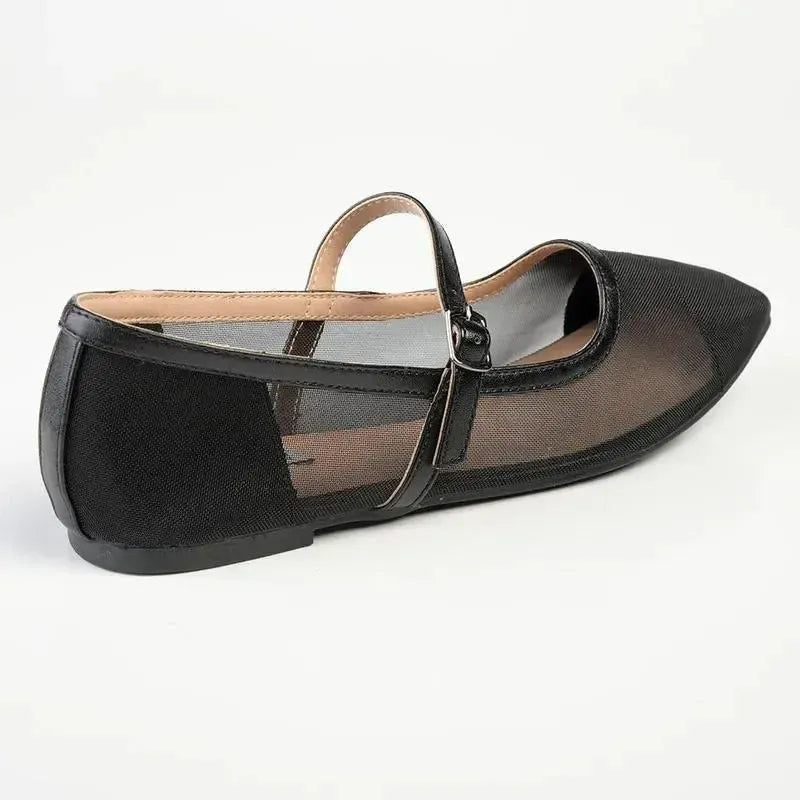 Madison Jackie Mesh Pump - Black