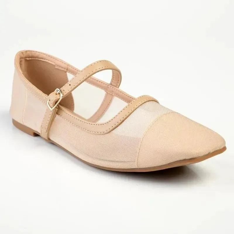 Madison Jackie Pump - Nude