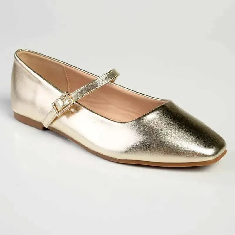 Madison Jackilee Pump - Gold