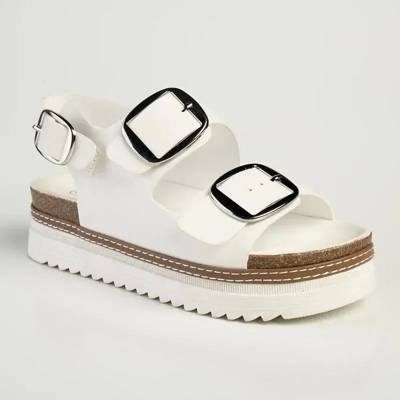 Madison Jaden Sandal - White
