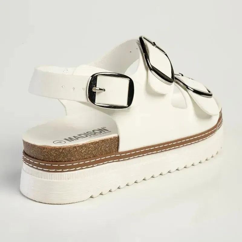 Madison Jaden Sandal - White