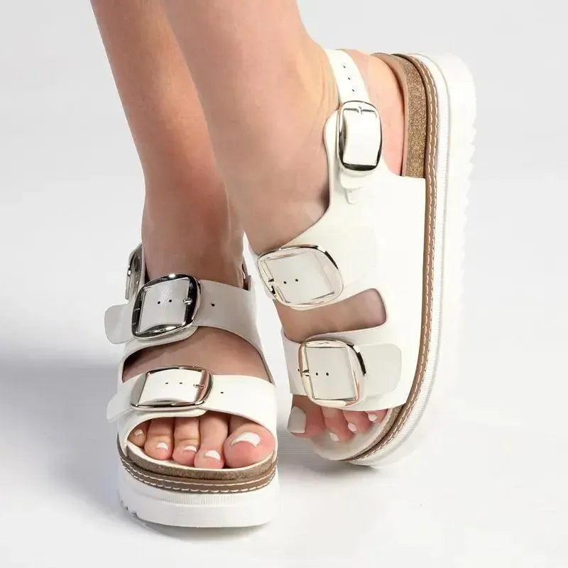 Madison Jaden Sandal - White