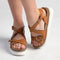 Madison JafitSandal - Tan