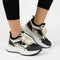 Madison Janey Sneaker- Black Multi