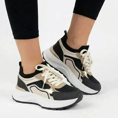 Madison Janey Sneaker  - Black Multi